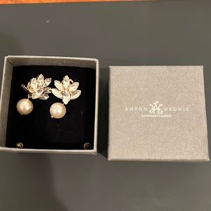 Crystal and Pearl Earrings